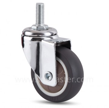 Mini TRP 2.0 inch Thread Stem Swivel Caster