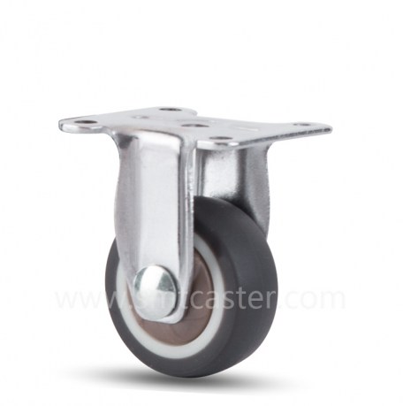 Mini TRP 1.25 inch Rigid Caster