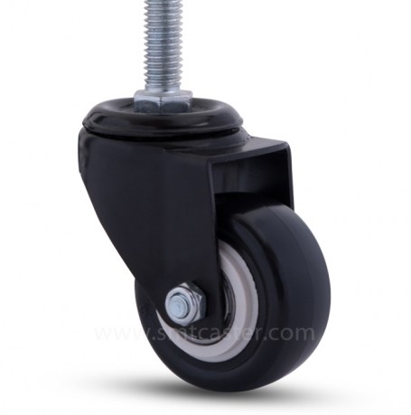 Light Weight 2.0 inch Thread Stem Swivel Caster