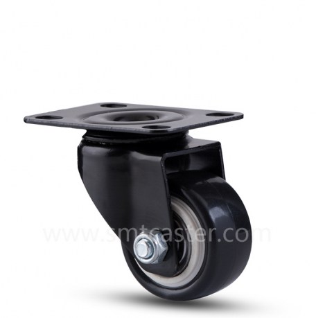 Light Weight 1.5 inch Swivel Caster with Plate