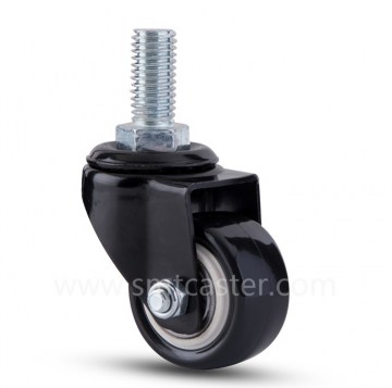 Light Weight 1.5 inch Thread Stem Swivel Caster