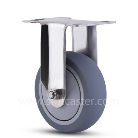 Stainless Steel Medium Weight 3.0 inch Rigid Caster