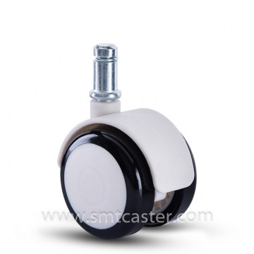 Twin Serial Medical 2.0 Inch Stem Swivel Caster