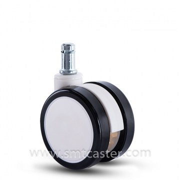 Twin Serial Medical 2.5 Inch Stem Swivel Caster