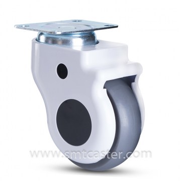 B Serial Medical 4.0 Inch Swivel Caster with Plate