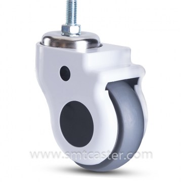 B Serial Medical 4.0 Inch Thread Stem Swivel Caster