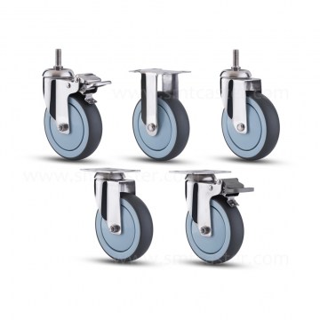 Stainless-Steel-Medium-Duty-Caster-5inch
